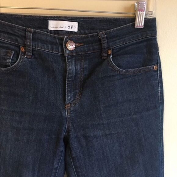 Loft size 2 modern skinny jeans - Picture 2 of 9